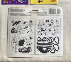 NOS Vintage 1990s American Greetings Halloween Stickers + Activity Book