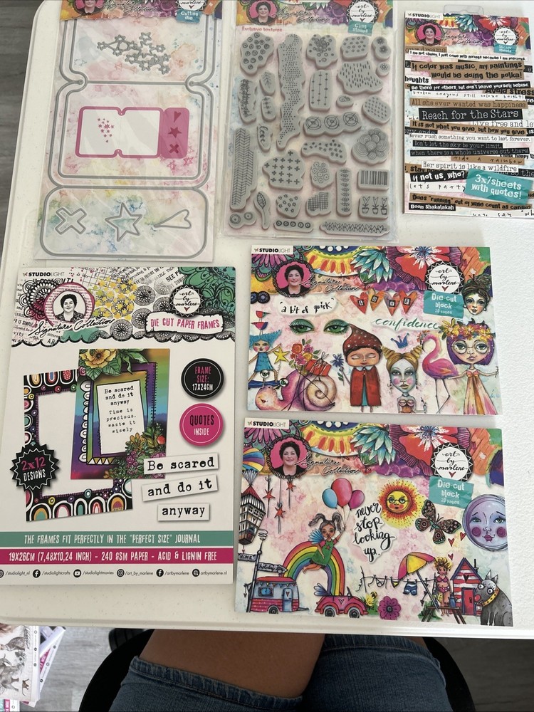 Art by Marlene Studio Light Signature Collection Frames Die Cuts Stamps Die Quot