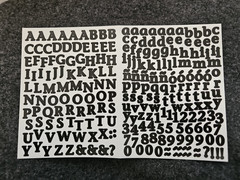 Creative Memories ABC/123 MINI LETTERS/NUMBERS NEW Lots of colors and styles