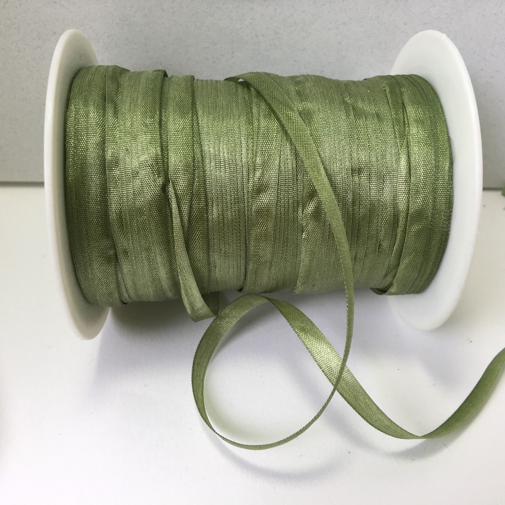 1/8″ Acetate Ribbon – May Arts – JB16 – Olive – 5 Yards