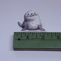 Cute Baby Seal Animal Sticker Vinyl Decal Journal Wall Fun Art Decor Tc9