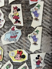 Vintage Rare Disney Sticker LOT 1980s-1990’s Scrapbook Mickey Donald Pluto