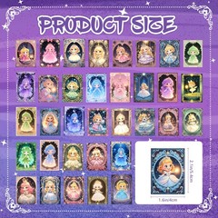 Glow in The Dark Iridescent Princess Water Bottle Stickers for Kids, 55 Pcs C…