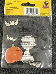 New! Peanuts Charlie Brown Snoopy Halloween Scrapbooking Stickers EK Success