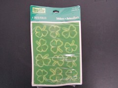 NEW Heartline Hallmark 4 Sheets St. Patrick’s Day Shamrock Stickers