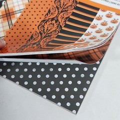 Halloween 6 Pk Craft Stickers Paper 8.5×11 Diecuts Scrapbooking Party Decor Lot