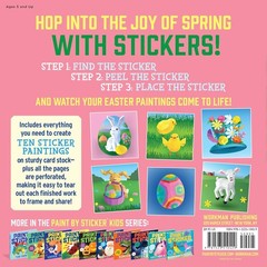 Paint by Sticker Kids (Official): Easter: Create 10 Pictures One Sticker at a Ti
