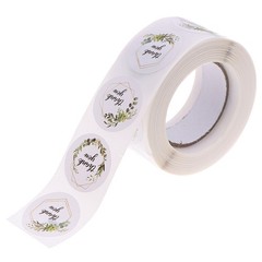 500pcs/roll Thank You Stickers for seal label Sealing decoration Sticke..X