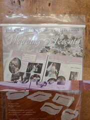 Creative Memories Wedding Accents Paper Titles and Frames