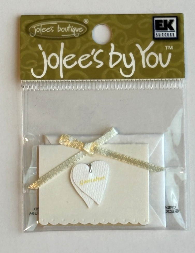 RARE JOLEES Mini INVITATION You’re Invited Wedding Baby Shower Birthday Party 3D