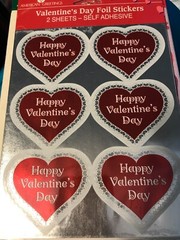Your Choice One NOS Holiday Stickers-St. Pats, Valentine, (Easter scratch&sniff)