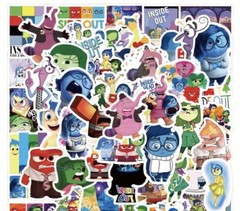 10 Random Inside Out Themed Stickers