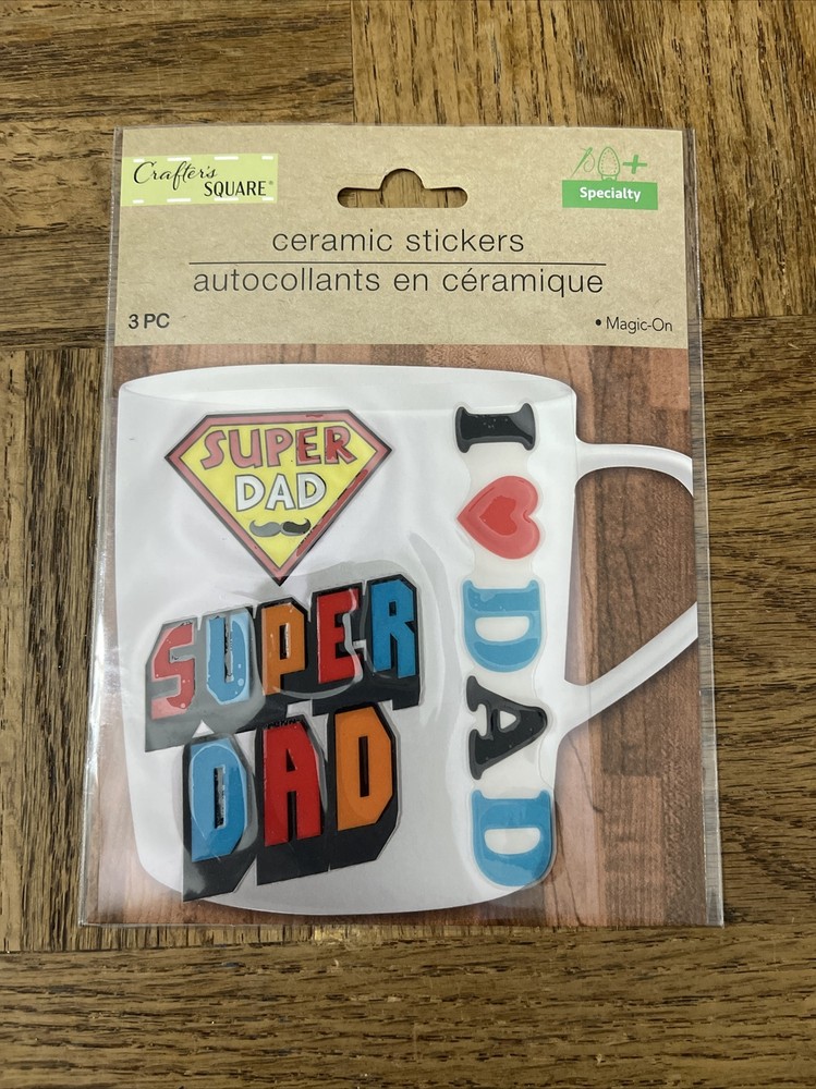 Crafters Square Ceramic Stickers