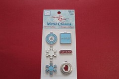 Deja Views Christmas «Metal Charms» FFE-70 – 6 Pieces