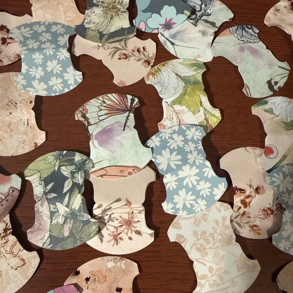Junk Journal Tabs ❤️ Book Tabs 20 In A Order ￼