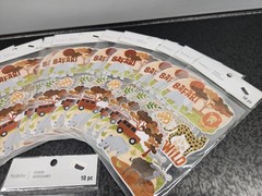 Lot of (11) Recollections Safari Travel Scrapbook Wild Animals Sticker Packs NEW