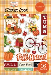 Carta Bella Paper WELCOME AUTUMN Scrapbooking Sticker Book