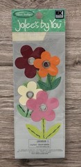 Jolee’s By You Funky Flowers Stickers Scrapbooking EK Success NEW
