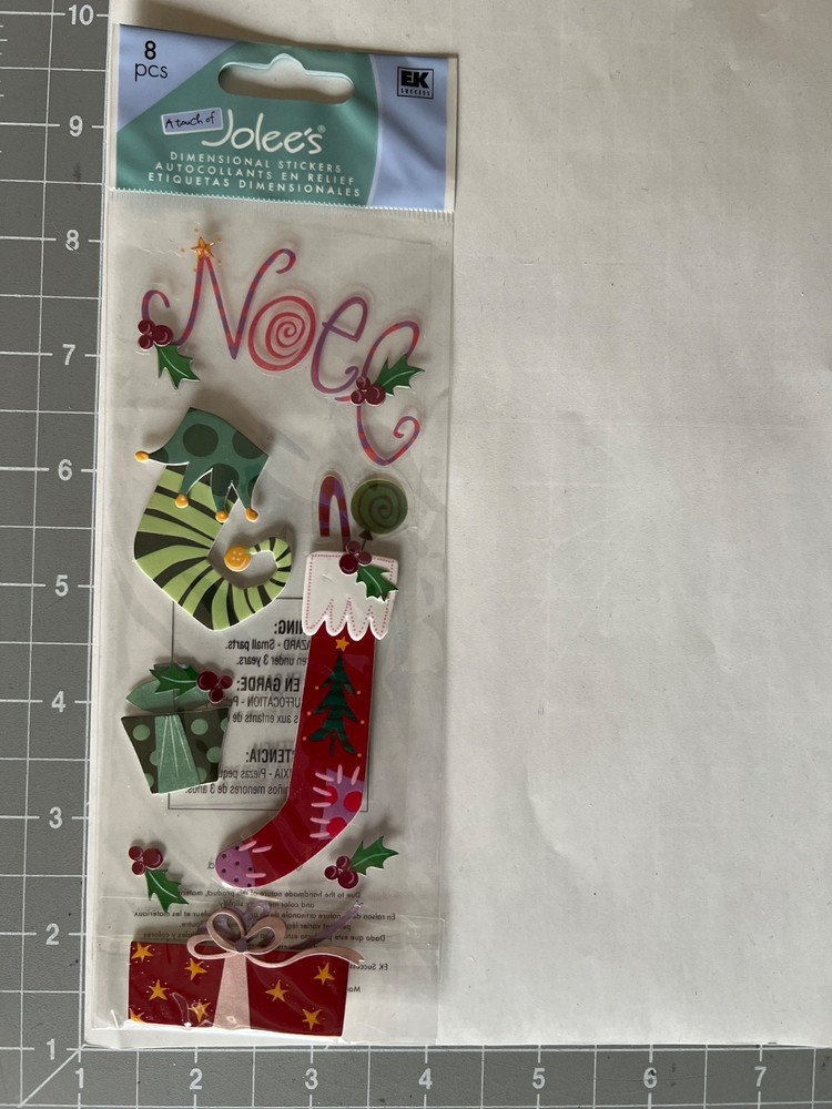 Jolee’s Christmas Stockings SPJJ155 Noel NIP