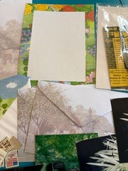 50+ Junk Journal Ephemera Lot Vintage Paper Destash Slides Cards Photos Kit