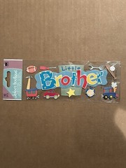 Rare Jolee’s Little Brother Tools Toys Balls Scrapbook Stickers