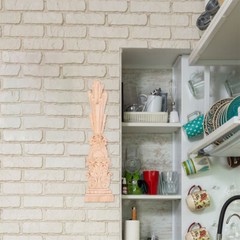 2pcs Wardrobe Carved Onlay Wood Appliques And Onlays For Furniture