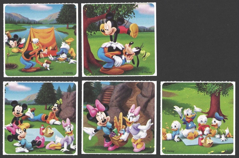 Stickers – Mickey Mouse And Friends *Great Outdoors* – Any Occasion CL042