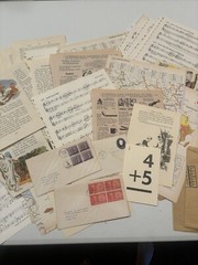 Vintage Ephemera Lot 100+ Junk Journal Paper Scrapbooking Crafting Book Pages