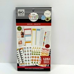 Happy Planner Sticker Book Recipe 1282pc Big Me & My Big Ideas MAMBI Food Drink