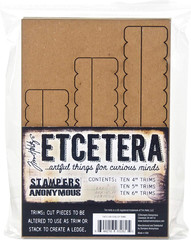 Tim Holtz Etcetera Scallop Trims-