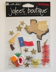 RARE Jolee’s Texas United States Travel Scrapbooking Stickers