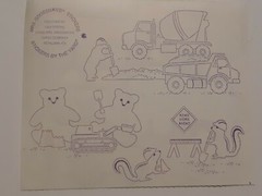 Vintage Mrs Grossman’s Stickers TRUCKS & CONSTRUCTION 1 mod = 15 pieces