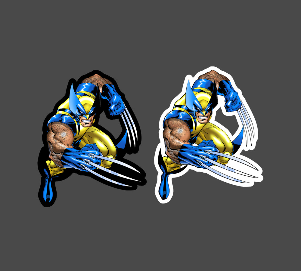X- Men Wolverine Sticker Decal
