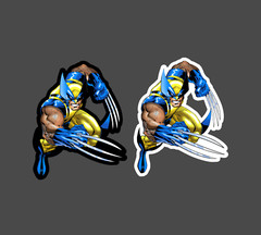 X- Men Wolverine Sticker Decal