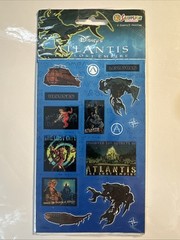 Vintage Sandy Lion Disney’s Atlantis The Lost Empire Stickers – New Sealed
