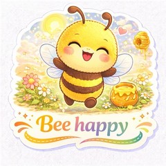 Bee Positive Sticker Pack Cute Kawaii Motivational Bee Stickers 12 Bundle