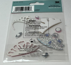 Jolee’s Girl Crowns Scrapbook Dimensional Stickers Dress Up Tiara