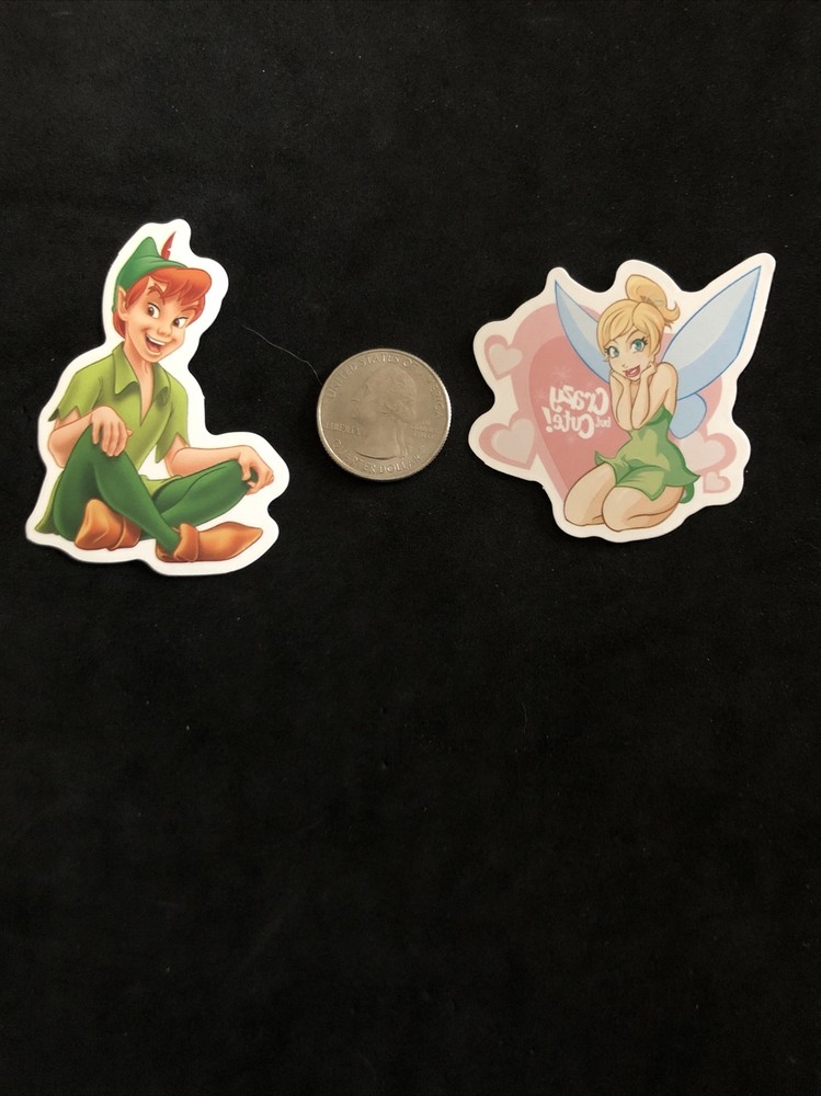 Disney Stickers – Lot of 2 – Peter Pan – New