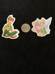 Disney Stickers – Lot of 2 – Peter Pan – New