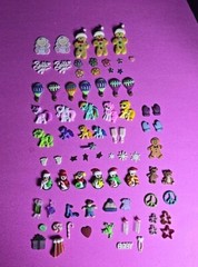 Lot Of 79 Pieces Mixed Miniatures For Crafting, Xmas Baby, Kid, Flowers, MLP ETC