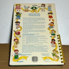 Vintage 1983 Cabbage Patch Kids Puffy Sticker Book Diamond Toys Used Stickers