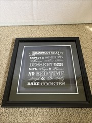 Black Shadowbox Scrapbooking. Glass Front.