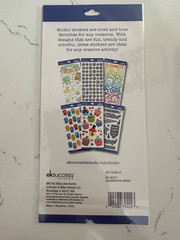 Sticko Themed Sticker 17PC Classroom Needs Books Desk Apple Clock Globe Pencil