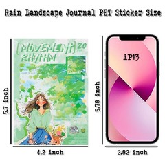 Journaling Stickers Scrapbooking Junk Journal Supplies Movement Rhythm G8Q42914