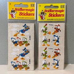 Stickermagic Disney Duck Tales Fuzzy Stickers