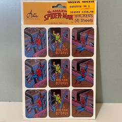 Vintage Paper Magic Group Marvel Spider-Man Stickers