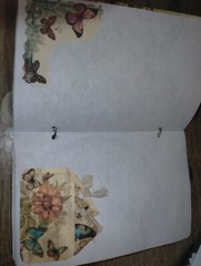 Vintage Butterfly Junk Journal Scrapbook USA Seller