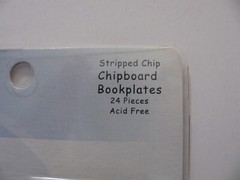 Lil Davis Chipboard BOOKPLATES 24 Pieces NIP