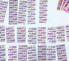 Sticker Lot LISA FRANK VINTAGE 90s NEW Unicorn Heart Music Clown Cat Ballet