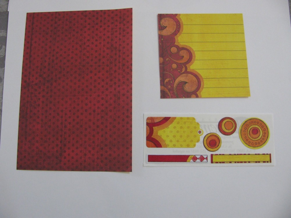 Creative Memories PRIMARY 1 Photo Mat 1 Journal Box 1 Sticker Strip NEW